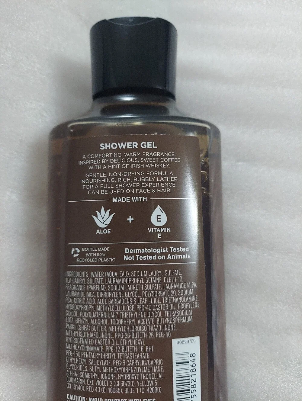 Coffee & whiskey shower gel by bath and body Works